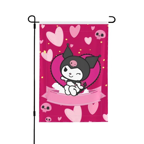 Kuro-Mi Garden Flags, Double Sided Decorative Yard Flag For Outside Yard Lawn Outdoor Home Decoration 12.5"X18"