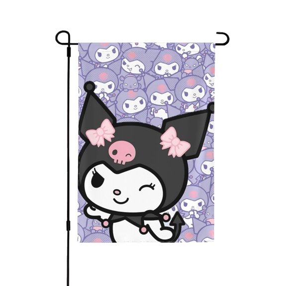 Kuro-Mi Garden Flags, Double Sided Decorative Yard Flag For Outside Yard Lawn Outdoor Home Decoration 12.5"X18"