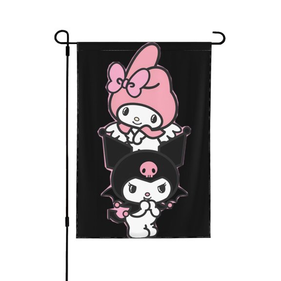 Kuro-Mi Garden Flags, Double Sided Decorative Yard Flag For Outside Yard Lawn Outdoor Home Decoration 12.5"X18"