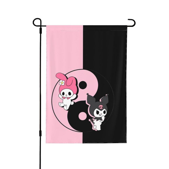 Kuro-Mi Garden Flags, Double Sided Decorative Yard Flag For Outside Yard Lawn Outdoor Home Decoration 12.5"X18"