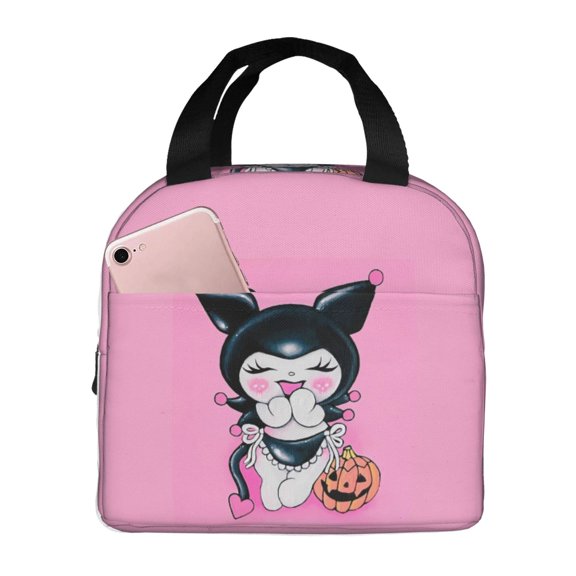 Kuro-Mi Lunch Bag, Reusable Lunch Box For Adults , Portable Large Tote Bag, Lunch Bag For Office Work Picnic Hiking