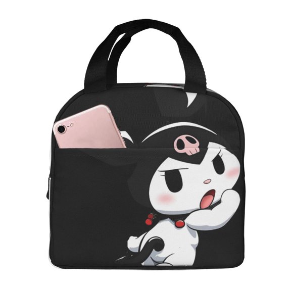 Kuro-Mi Lunch Bag, Reusable Lunch Box For Adults , Portable Large Tote Bag, Lunch Bag For Office Work Picnic Hiking