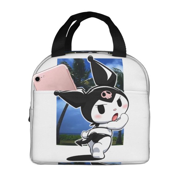 Kuro-Mi Lunch Bag, Reusable Lunch Box For Adults , Portable Large Tote Bag, Lunch Bag For Office Work Picnic Hiking