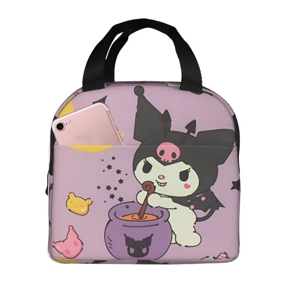 Kuro-Mi Lunch Bag, Reusable Lunch Box For Adults , Portable Large Tote Bag, Lunch Bag For Office Work Picnic Hiking