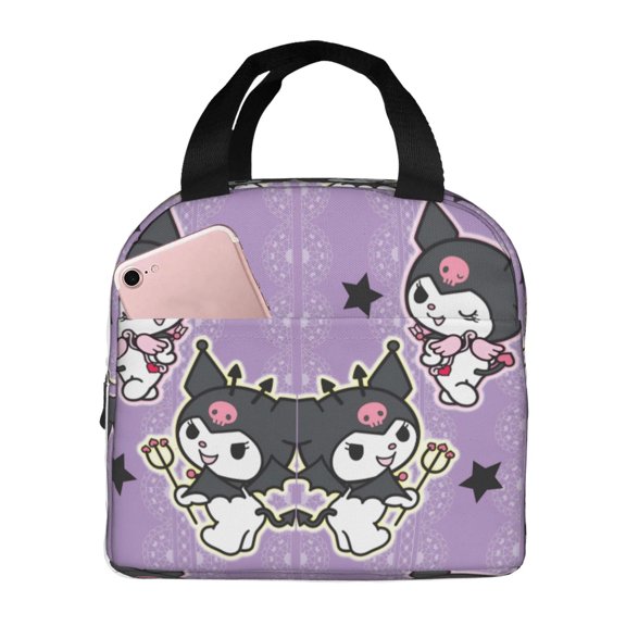 Kuro-Mi Lunch Bag, Reusable Lunch Box For Adults , Portable Large Tote Bag, Lunch Bag For Office Work Picnic Hiking