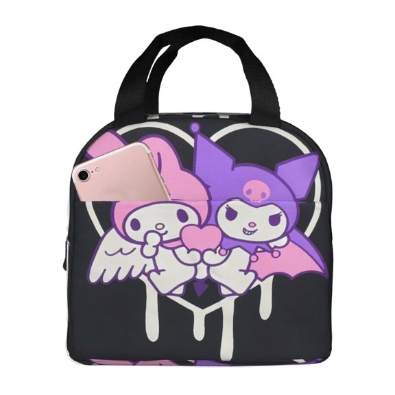 Kuro-Mi Lunch Bag, Reusable Lunch Box For Adults , Portable Large Tote Bag, Lunch Bag For Office Work Picnic Hiking