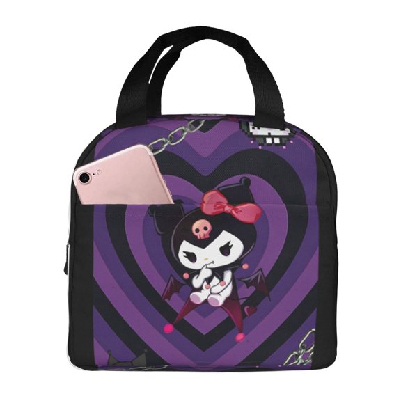 Kuro-Mi Lunch Bag, Reusable Lunch Box For Adults , Portable Large Tote Bag, Lunch Bag For Office Work Picnic Hiking