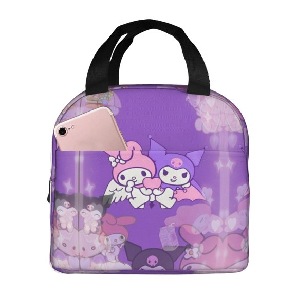 Kuro-Mi Lunch Bag, Reusable Lunch Box For Adults , Portable Large Tote Bag, Lunch Bag For Office Work Picnic Hiking