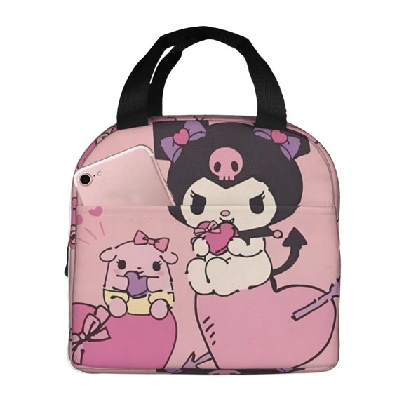 Kuro-Mi Lunch Bag, Reusable Lunch Box For Adults , Portable Large Tote Bag, Lunch Bag For Office Work Picnic Hiking