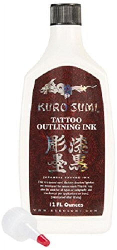 Kuro Sumi Outlining Black Tattoo Ink – Tattoo Unleashed