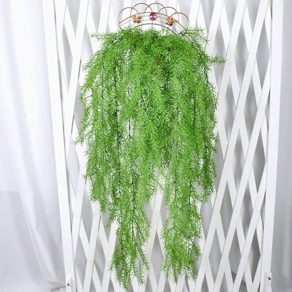 Kuroiy Artificial Faux Seaweed Wall Hanging Decor | Lifelike Greenery Accent for Home Wedding Floral Photography | Realistic Texture | Indoor Ornament | 1 Piece