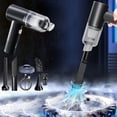thumbnail image 1 of Kuroiy Car Vacuum Cleaner Wireless Handheld Portable High Power Mini Wet Dry for Auto Interior Cleaning, 1 of 8