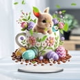 thumbnail image 1 of Kuroiy Easter Table Decoration 2D Visual Centerpiece, Festive Living Room & Bedroom Ornament • Durable Lightweight Material • Easy Setup, Spring Holiday Home Accen, 1 of 6