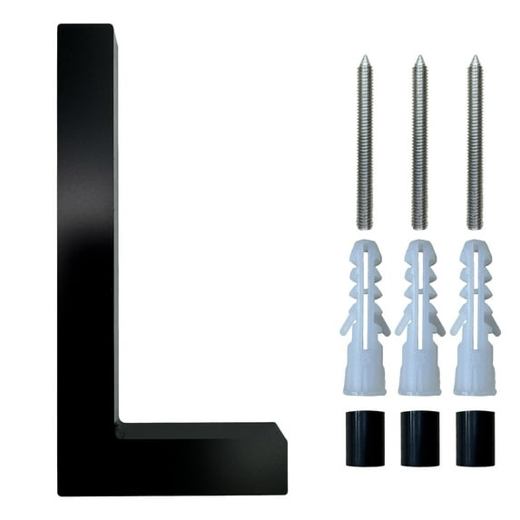 Kuroiy Floating Acrylic House Numbers | Modern Weather-Resistant Address Digits & Letters | Custom Font & Color Options | Pre-Drilled Mounting Holes & Hardware | Sleek, Fade-Resistant Signage