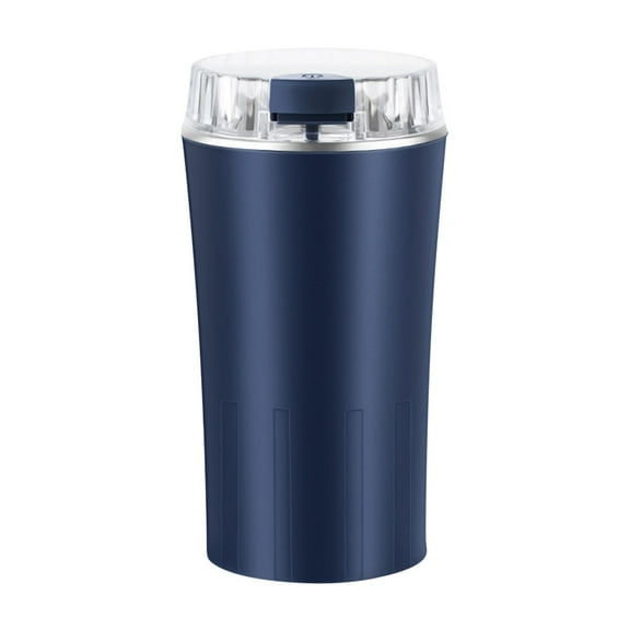 Kuroiy Household Grinding Machine | Eight-Knife Multi-Purpose Grinder | High-Speed Motor | Blue Bicolor | Coffee Bean Herb Spice Cereal Medicinal Fine Powder | Easy Clean | Safety Lock