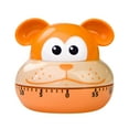 thumbnail image 1 of Kuroiy Kitchen Timer Mechanical 60-Minute Countdown, Cute Character Designs, ABS Plastic, Loud Ringtone, Portable Cooking Timer, Bear Bunny Chicken Puppy Styles, 5.5x6.5cm, 1 of 5
