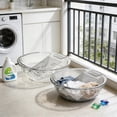 thumbnail image 1 of Kuroiy Large Plastic Laundry Basin with Built-In Scrubbing Board, Multipurpose Wash Tub for Clothes, Bathing, Soaking, or Cleaning, 1 of 6