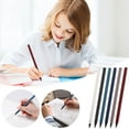 thumbnail image 1 of Kuroiy Metal Alloy Everlasting Pencil | No Sharpening or Ink Required | Aluminum Barrel | Smooth Friction Tip | Reusable | 7 Colors | Ideal for Drawing Writing Sketching, 1 of 2