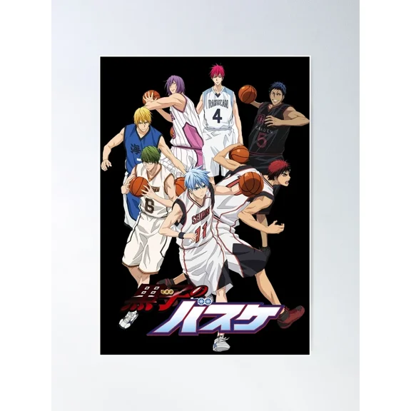 Kurokos Basketball Squads Anime Manga Poster Unframed Size 24''x36'' GooGate