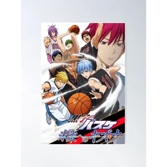 Kurokos Basketball Squads Anime Manga Poster Unframed Size 24''x36'' GooGate