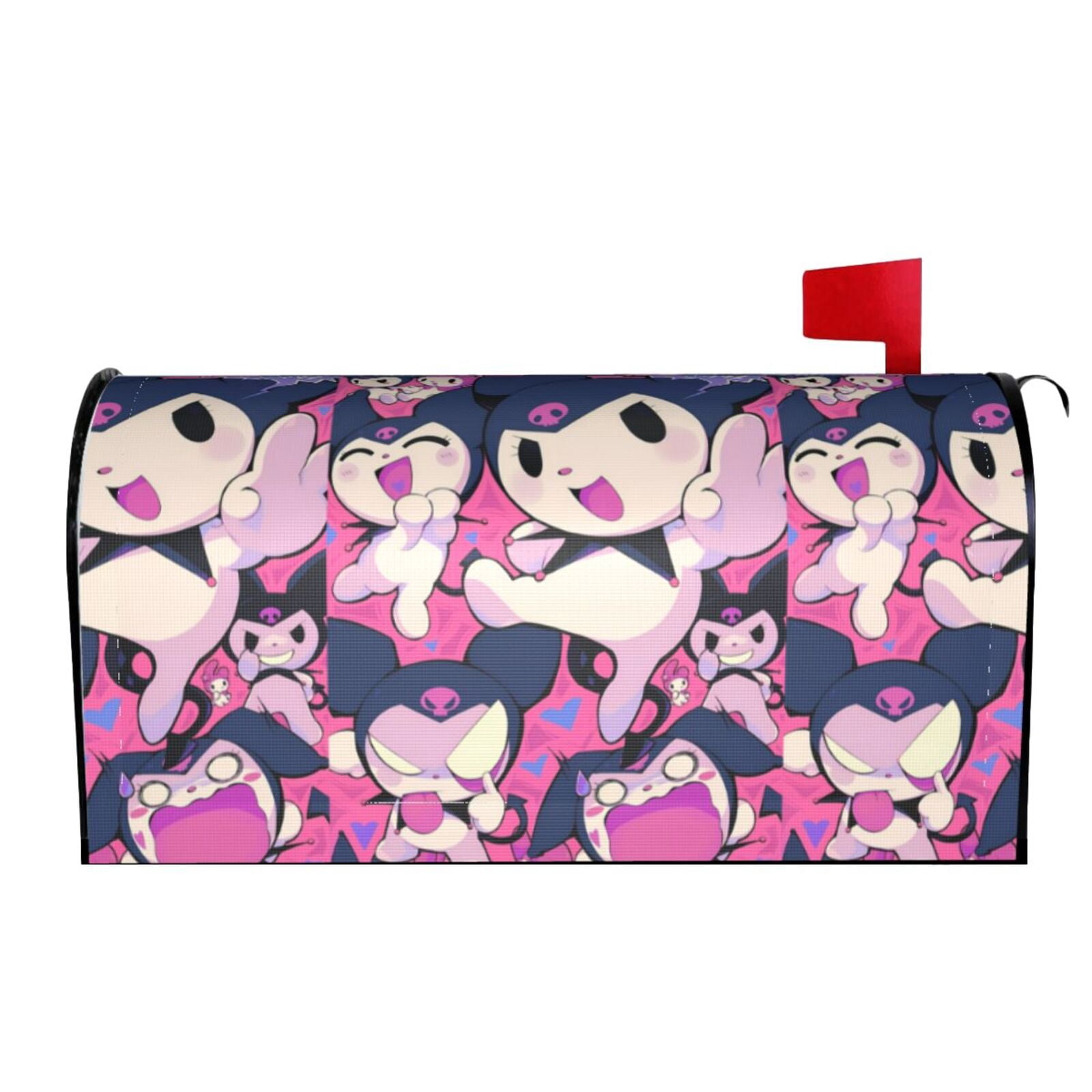 Kuromi 1 Cartoon Character Mailbox Cover Magnetic Standard Size, Post ...