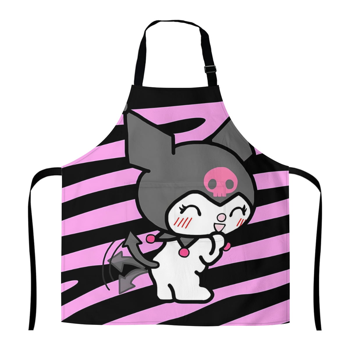 Kuromi Adjustable Apron Waterproof And Stain Resistant Apron Cute kuromi-adjustable-apron-waterproof-and-stain-resistant-apron-cute