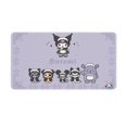 thumbnail image 1 of Kuromi And My Melody Desk Mat, Large Desk Pad Large Mouse Pad Desk Accessories Desk Pad Mat for Office Computer Keyboard Laptop Mouse Desk Pads, 1 of 7
