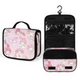 thumbnail image 1 of Kuromi And My Melody Hanging Travel Toiletry Bag Makeup Cosmetic Bag Organizer for Women Girls, 1 of 7