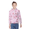 thumbnail image 1 of Kuromi And My Melody Hoodie 3D Print Pullover Hooded Long Sleeve Sweatshirts Tops Blouse with Pocket for Boys Girls M, 1 of 6