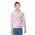 thumbnail image 1 of Kuromi And My Melody Hoodie 3D Print Pullover Hooded Long Sleeve Sweatshirts Tops Blouse with Pocket for Boys Girls M, 1 of 6