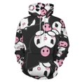 thumbnail image 1 of Kuromi And My Melody Hoodie 3D Print Pullover Hooded Long Sleeve Sweatshirts Tops Blouse with Pocket for Mens Womens, 1 of 8