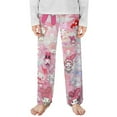 thumbnail image 1 of Kuromi And My Melody Pajamas Pants Soft Elastic Waist PJ Bottoms Comfy Lounge Long Pants, 1 of 7