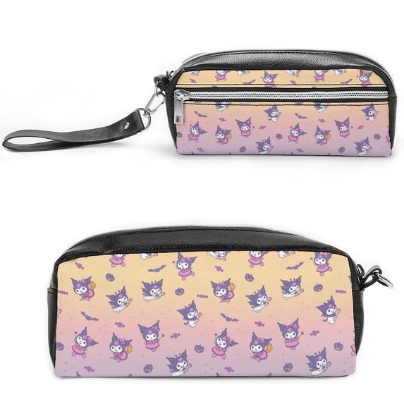 Kuromi And My Melody Pencil Case Large Pencil Pouch, Cartoon Makeup Bag, Pen Case Large Capacity Stationery Bag Cosmetic Pouch
