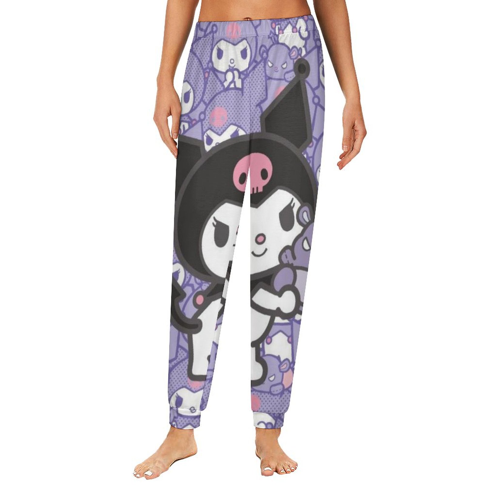 Kuromi And My Melody Womens Comfy Pajama PJ Pants Lounge Pants ...