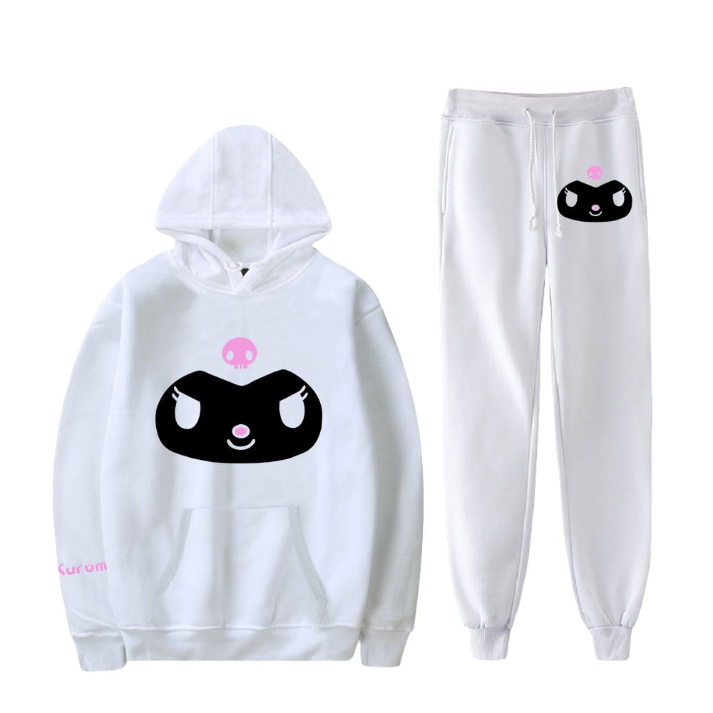 Kuromi Anime Onegai My Melody Merch Hoodies Suit Man/Woman Hip Hop ...