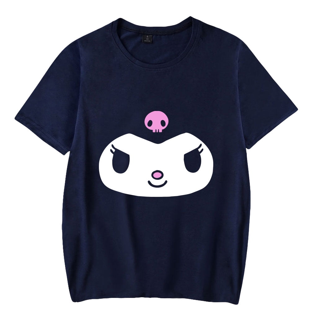 Kuromi Anime Onegai My Melody Merch Tshirt Merch Men Short Sleeve