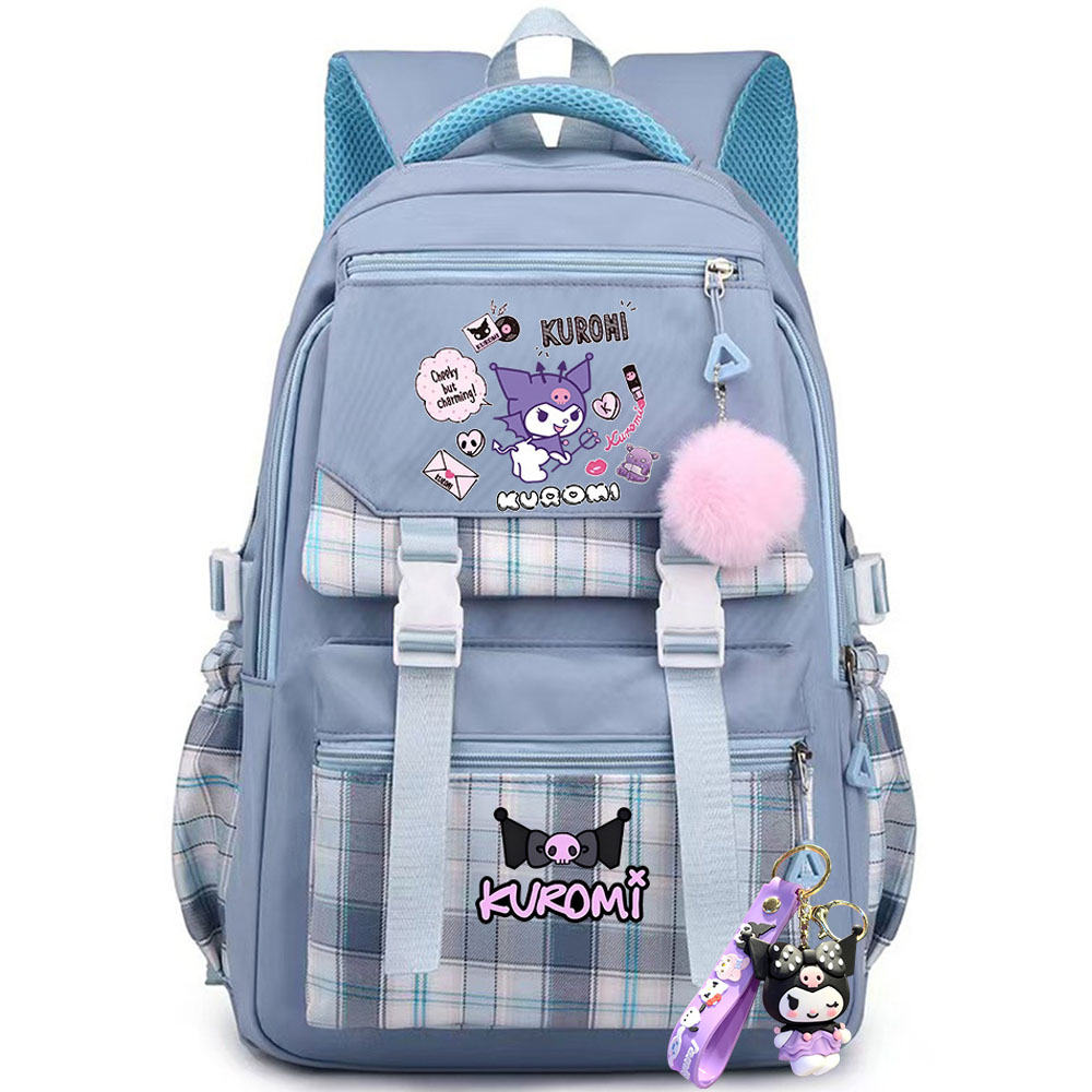 Kuromi Backpack Cute Travel Laptop Backpack Lightweight Anime Cartoon Kuromi Backpack Cute Travel Laptop Backpack Lightweight Anime Cartoon
