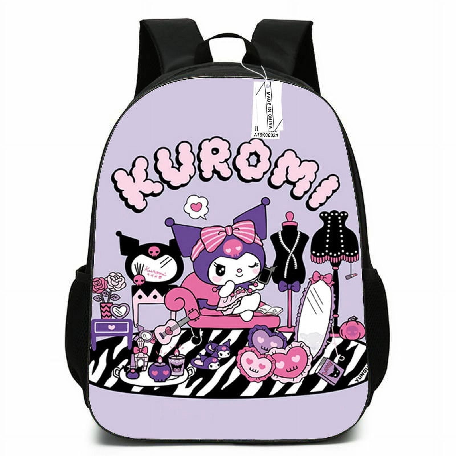 Kuromi Backpack Female Japanese Cute Elementary School Student Junior