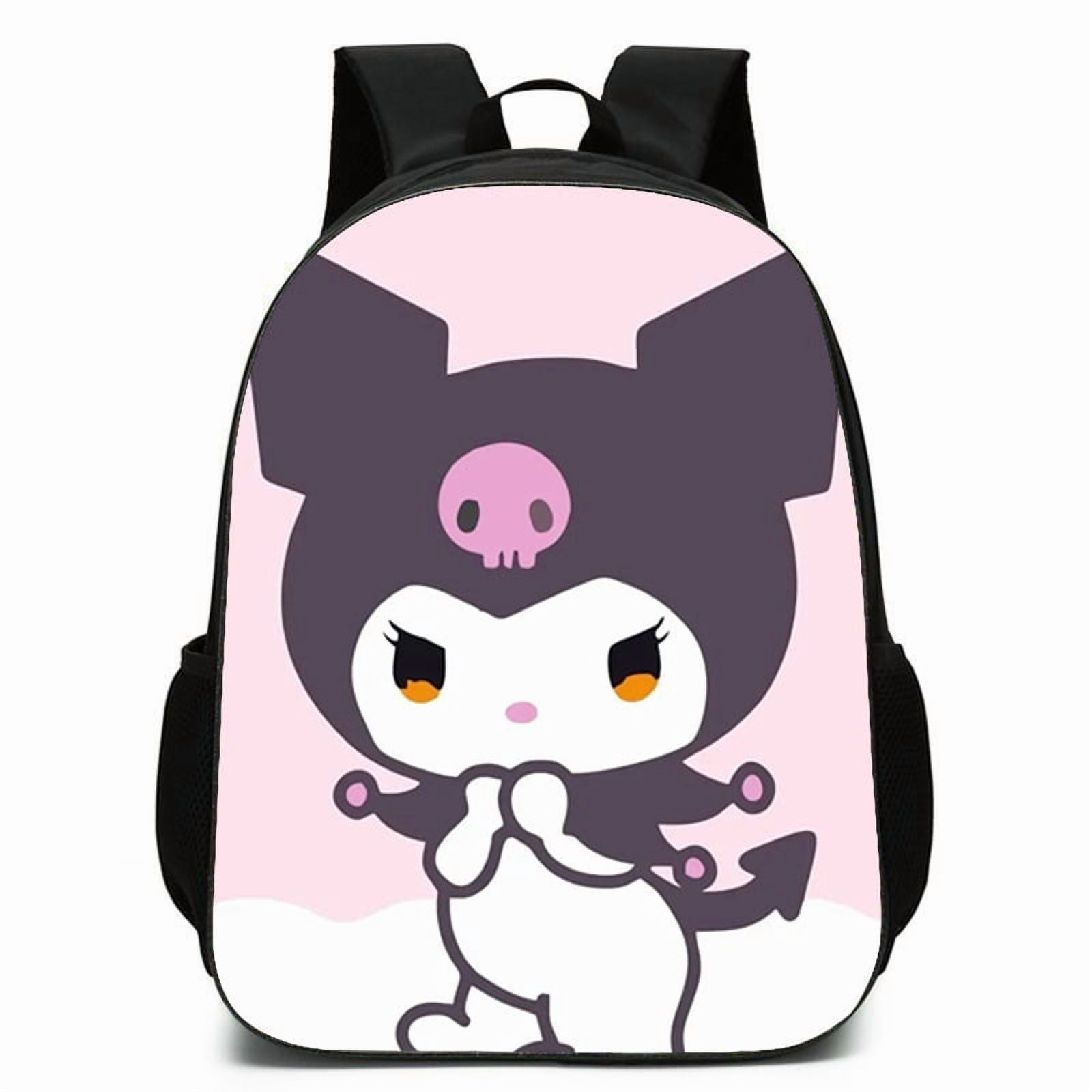 Kuromi Backpack Printed Travel Backpack For Daily Work Sports Backpack ...