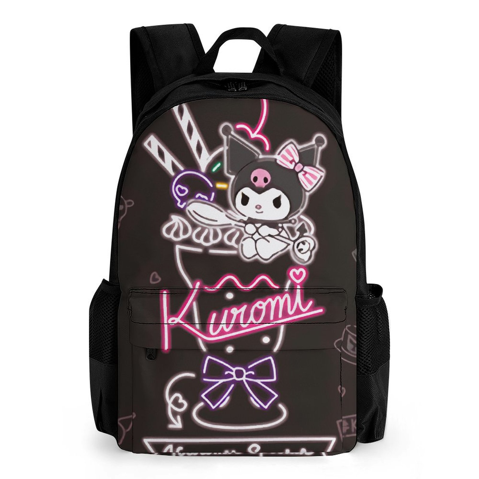 Kuromi Backpack with Adjustable Straps, Multiple Pockets Backpack Adult ...