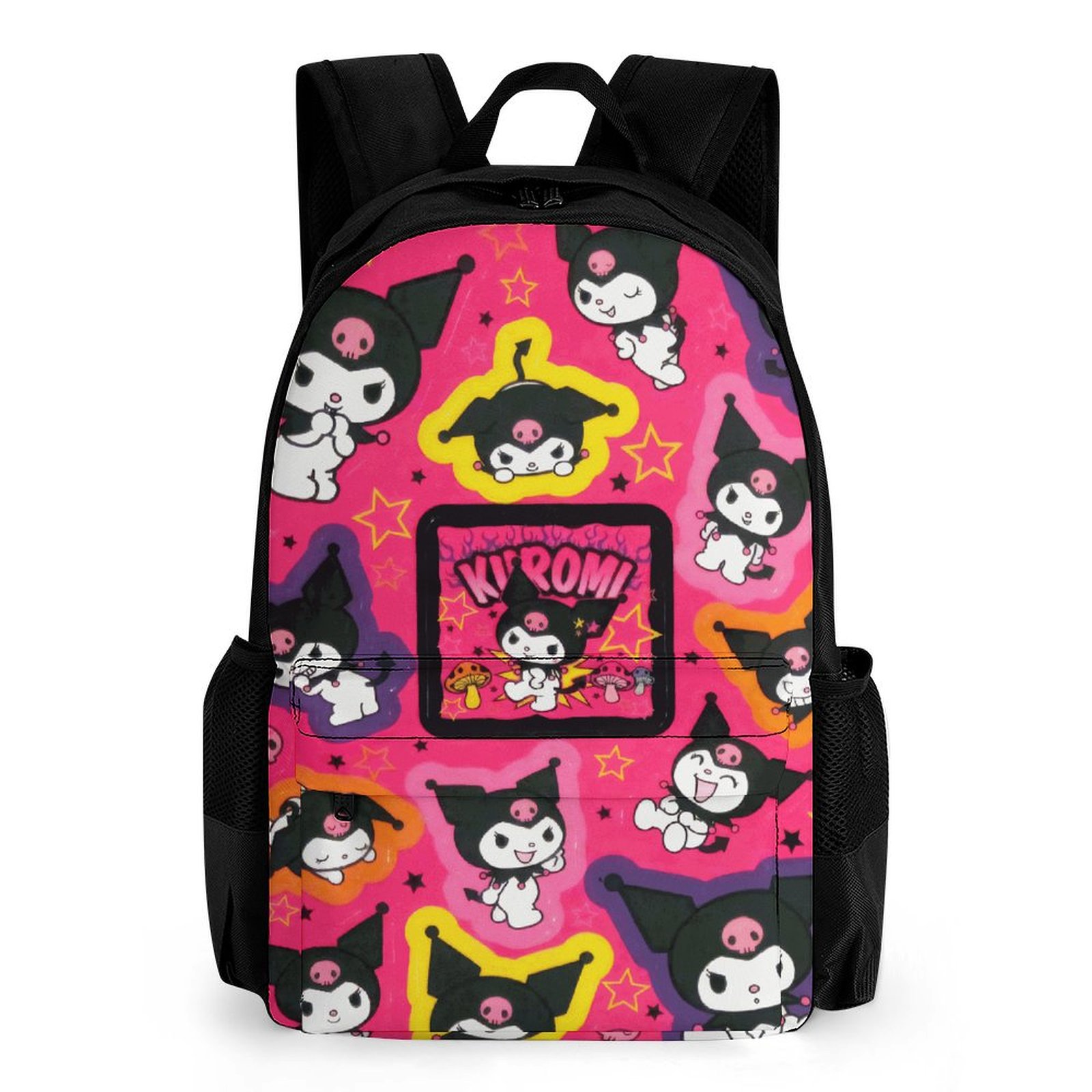 Kuromi Backpack with Adjustable Straps, Multiple Pockets Backpack Adult ...