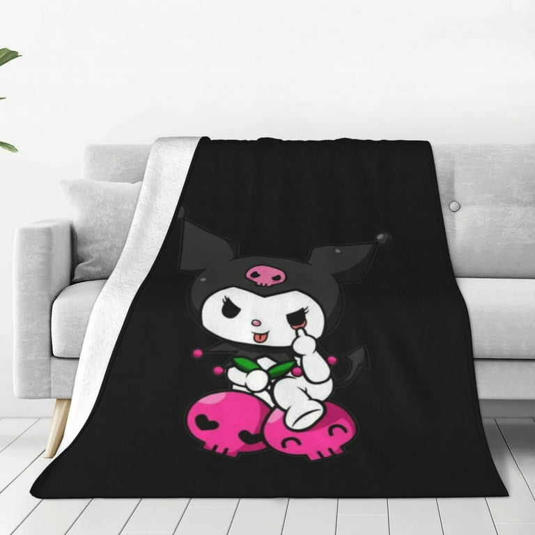 Kuromi throw blanket hotsell
