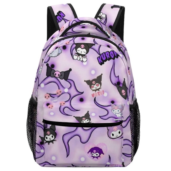 Kuromi Cute Backpack Lightweight Travel Bag Can Also Be Used As A Laptop Bag One size