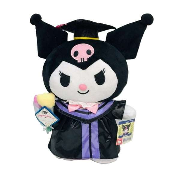 Kuromi Graduation Large Plush Doll 13" (30cm) Graduation Plush Gift Graduation Decoration