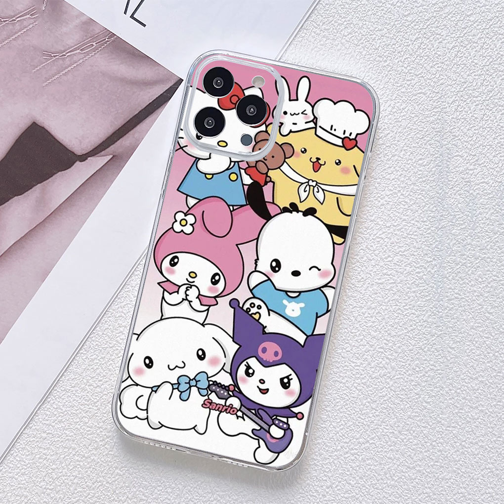 Kuromi Hello Kitty Keroppi My Melody Chococat Case for Motorola Moto ...
