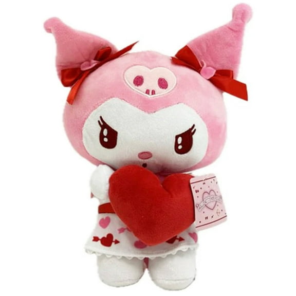 Sanrio Valentine's Day Kuromi Plush [Holding Heart]