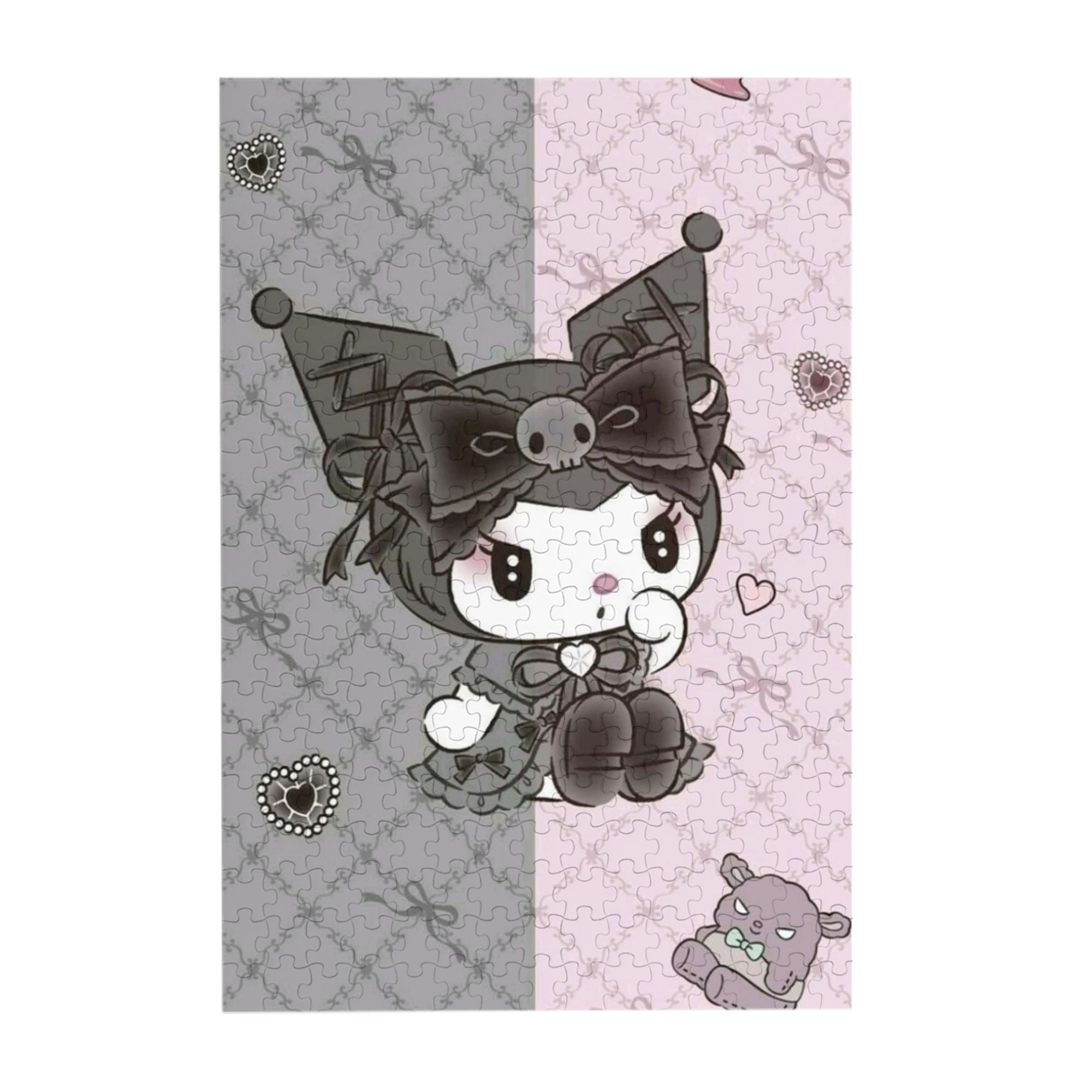 Kuromi Jigsaw Puzzles 300 Pieces For Adult Family For Wall Decorations ...