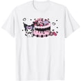 thumbnail image 1 of Kuromi Kawaii Cake Cute DTG Print Unisex T-Shirt,White Color,Size YM, 1 of 5