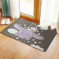 Kuromi Kuromi Baku Double Floor Mat Bathroom Short Nonslip Mat