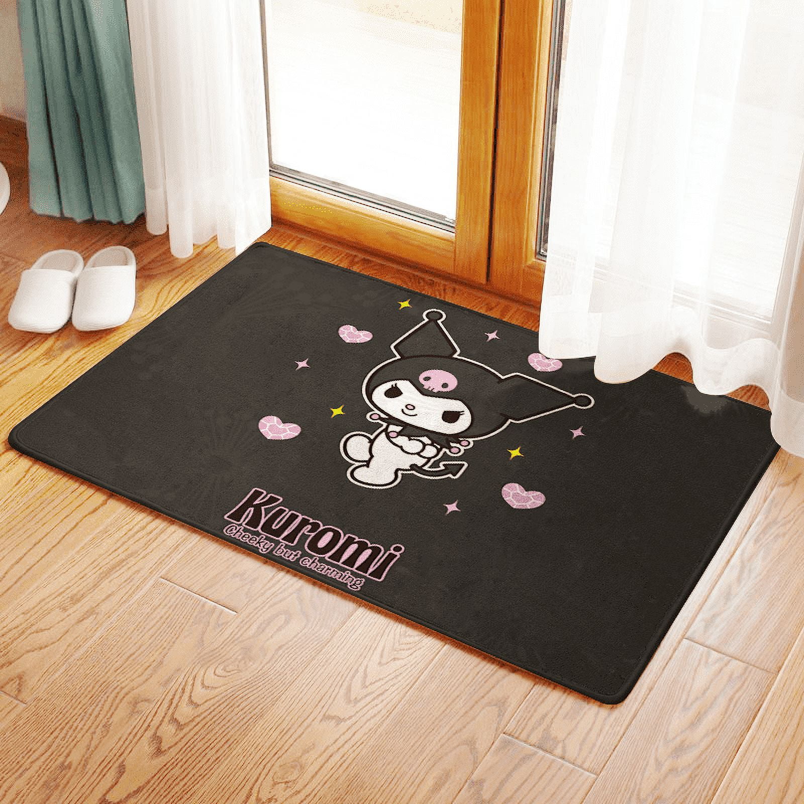 Kuromi Kuromi Baku Double Floor Mat Bathroom Short Nonslip Mat
